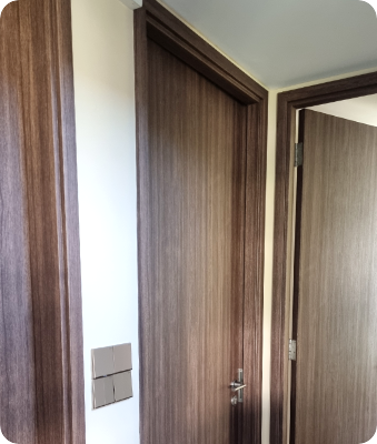 Clean alignment across panels, frames, and edges